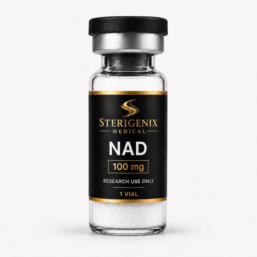 NAD+ — 100 mg — Lyophilized powder